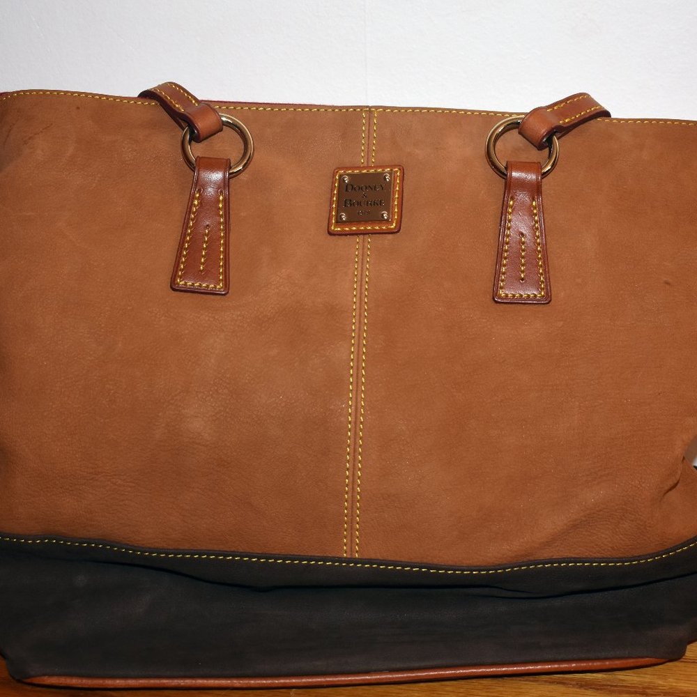 DOONEY & BOURKE Brown Suede Tote